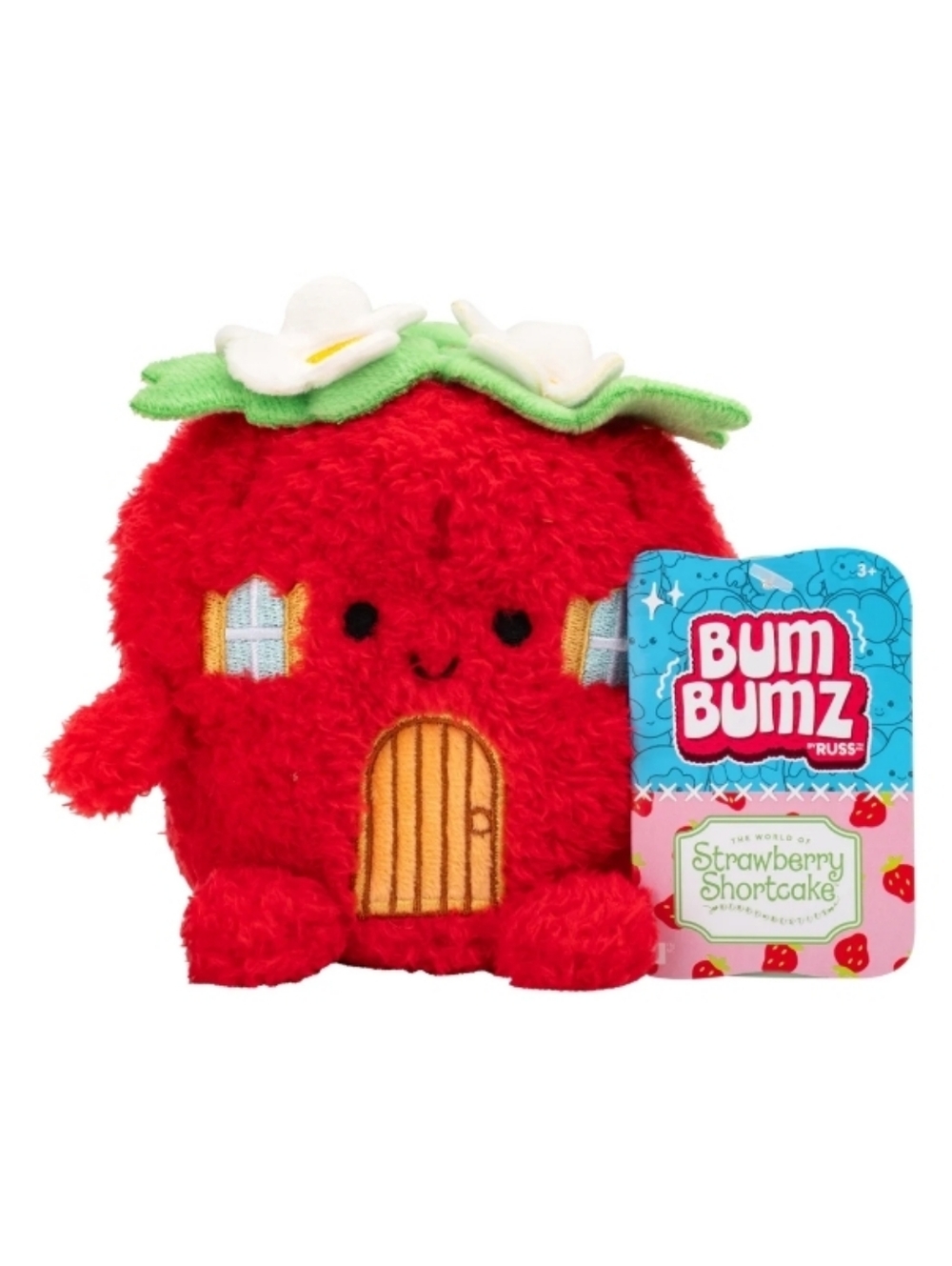 Bum Bumz Strawberry Shortcake Plush - Red & Green
